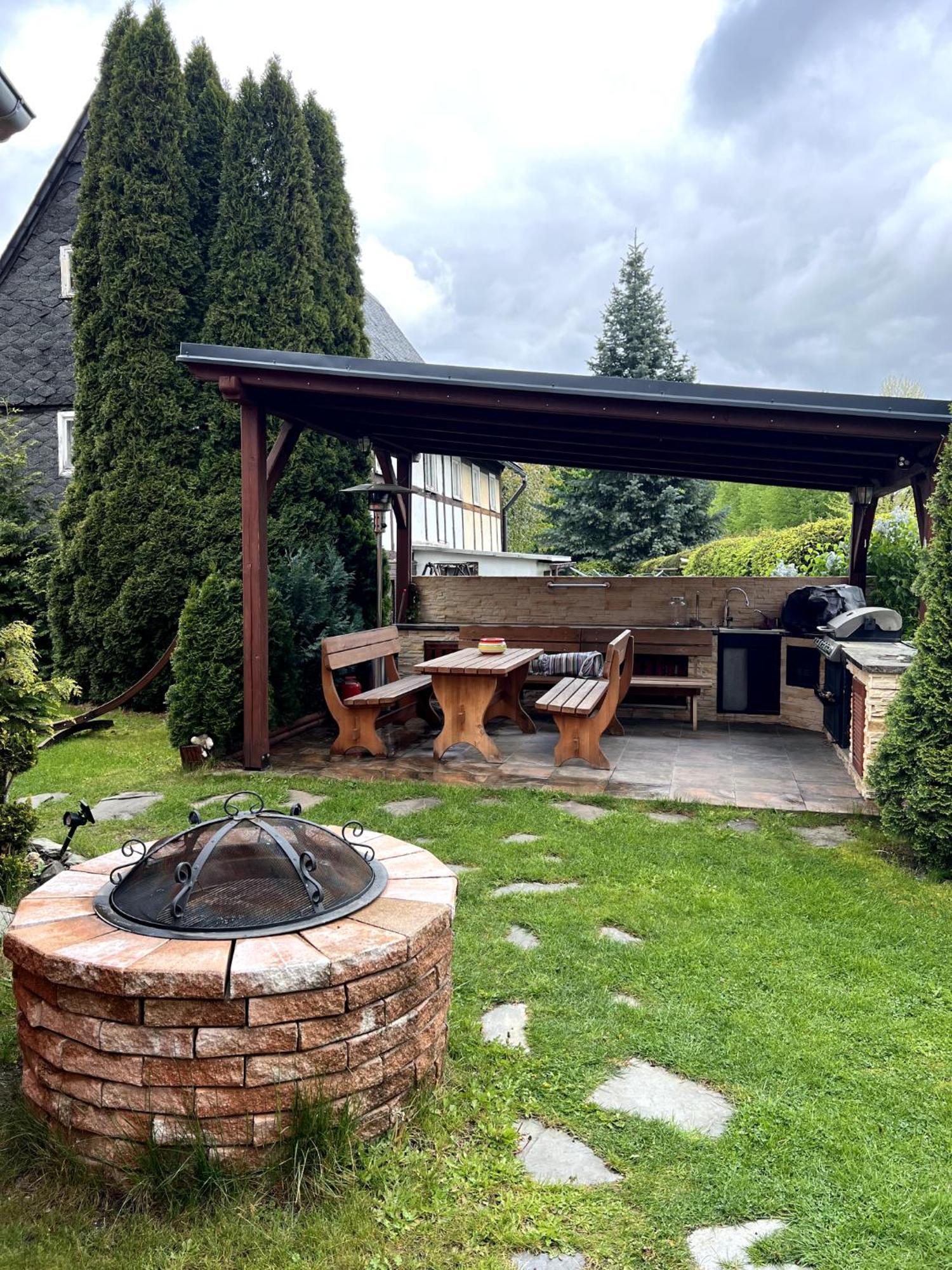Haus Mit Pool 그로스쇠나우 외부 사진